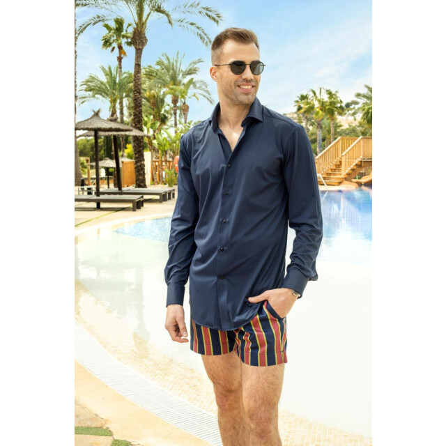 Circle of Gentlemen Minze 4-way superstretch shirt 242-20043-900- large