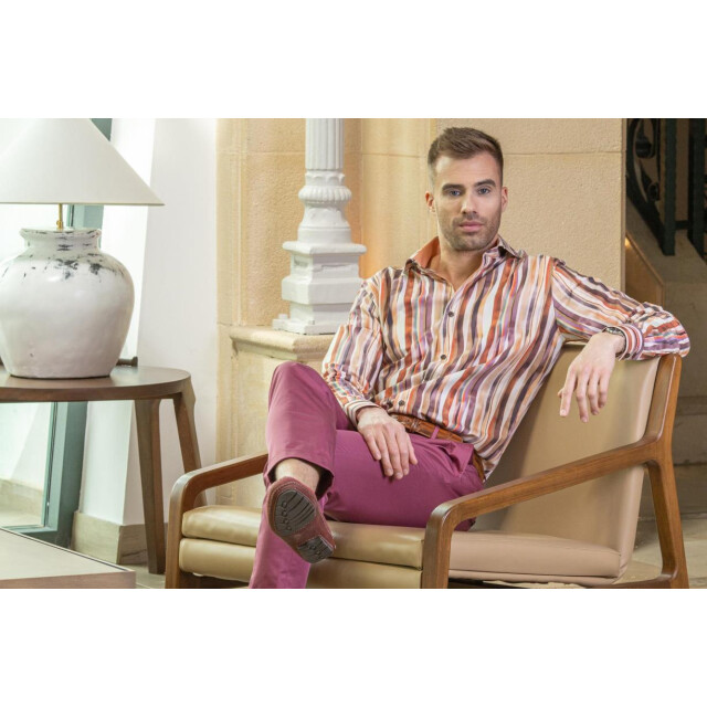Circle of Gentlemen Niles streepdessin 100% co 243-20010-895- large