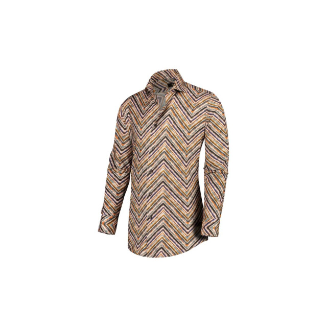 Circle of Gentlemen Nilo streepdessin in stretch kwaliteit 243-20011-895- large