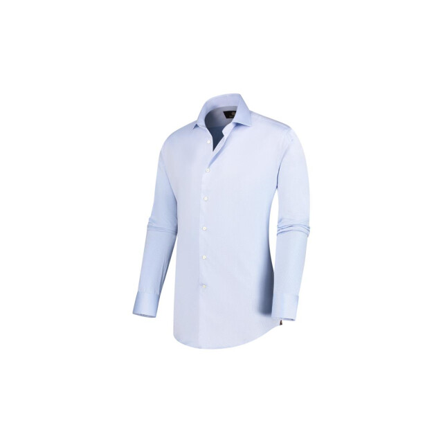 Circle of Gentlemen Novan jacquard geweven shirt 100% co 243-20016-105- large