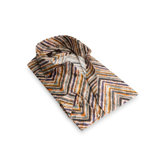 Circle of Gentlemen Nilo streepdessin in stretch kwaliteit 243-20011-895- large