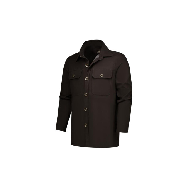 Circle of Gentlemen Nepal suedine overshirt wasbaar 244-47002-680- large