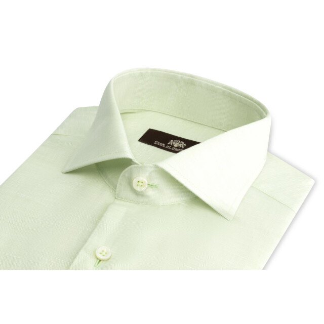 Circle of Gentlemen Moos linnenhemd zacht 242-20048-400- large