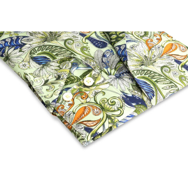 Circle of Gentlemen Moritz linnenhemd print multicolor licht 242-20049-403- large