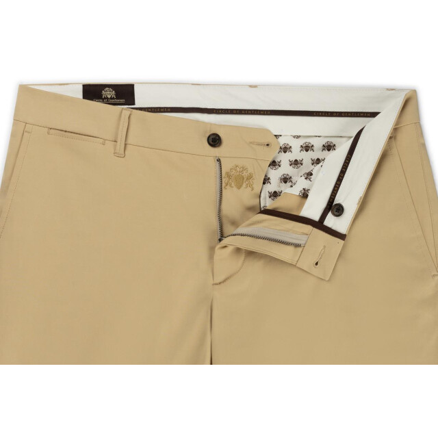Circle of Gentlemen Nikkey stijlvolle bermuda met stretch 242-65004-600- large