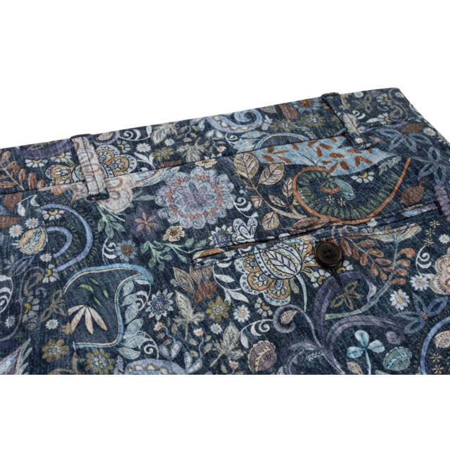 Circle of Gentlemen Noddy stijlvolle bermuda met stretch multicolor 242-65008-594- large