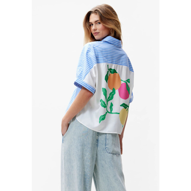 Catwalk Junkie 2502021603 short sleeve blouse with graphic 2502021603 Short sleeve blouse with graphic large