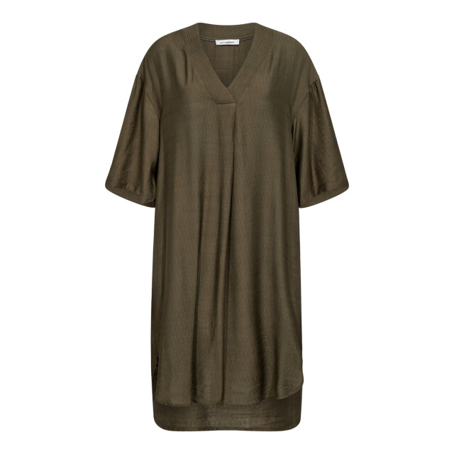 Co'Couture Cc caryn pleat tunic dress CC Caryn Pleat Tunic Dress/7555 Army large