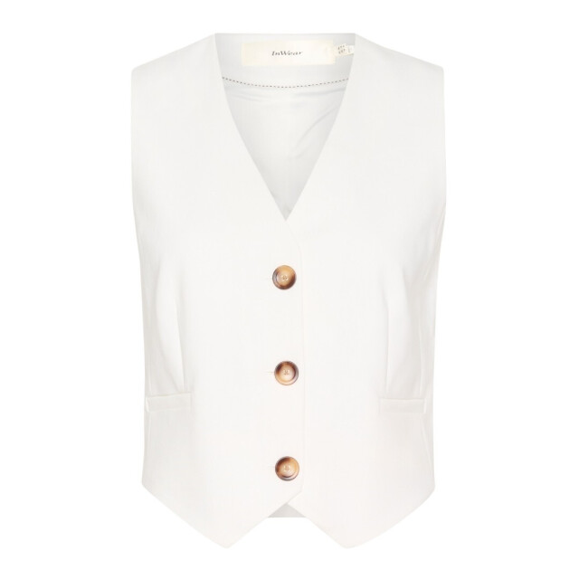 InWear Iw zella waistcoat white IW Zella Waistcoat White/110701 Whisper White large
