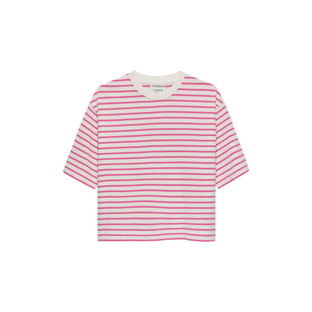 Catwalk Junkie 2502020224 striped loose fit tshirt 2502020224 Striped loose fit Tshirt large