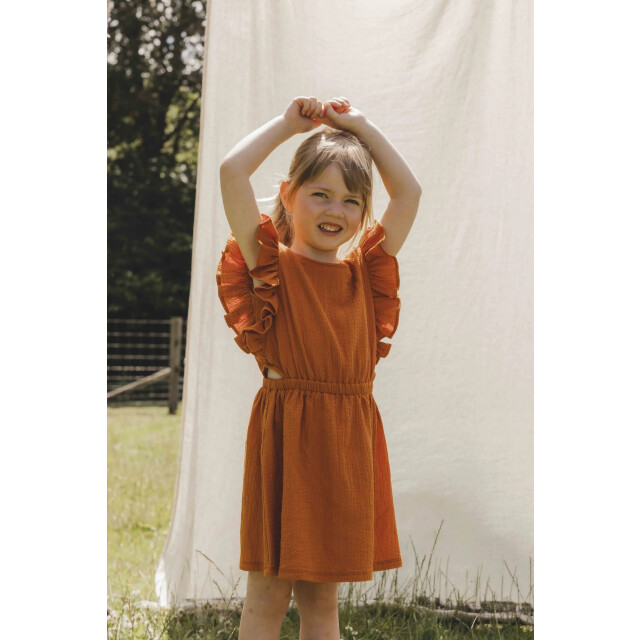 Looxs Revolution Zomerse katoenen zomerjurk voor meisjes in de kleur 2513-7876-381 large