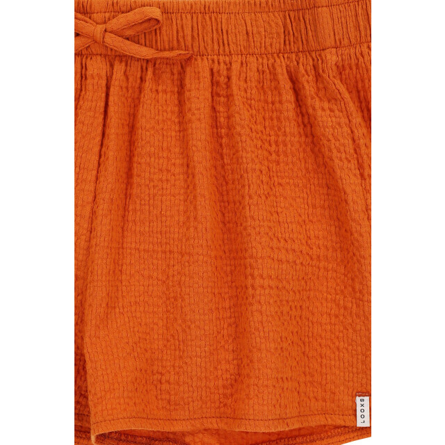 Looxs Revolution Zomerse katoenen krinkel short voor meisjes in de kleur 2513-7676-381 large