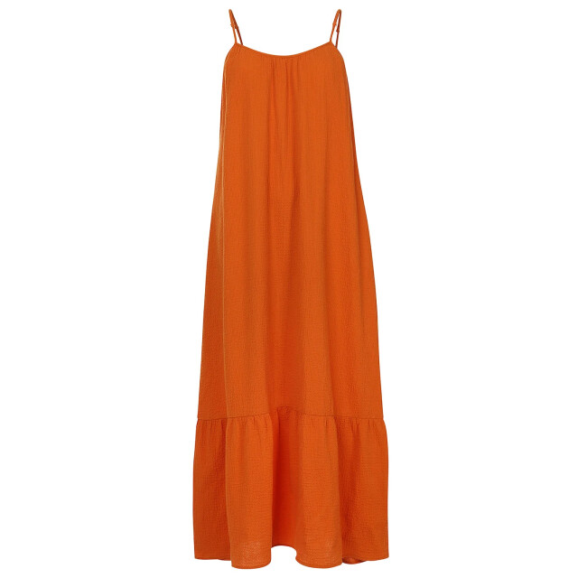 Looxs Revolution Lxs maxi katoenen zomerjurk oker voor dames in de kleur 2513-9876-381 large