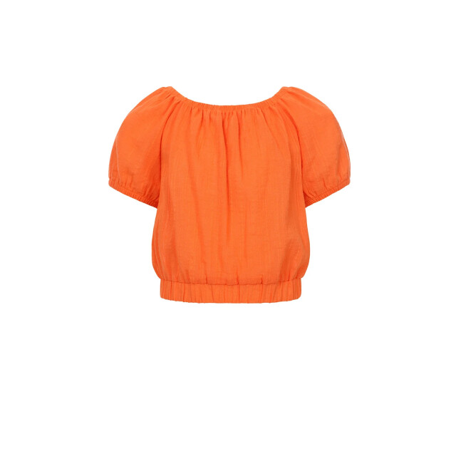 Looxs Revolution Cropped zomer top manderijn voor meisjes in de kleur 2513-5188-259 large