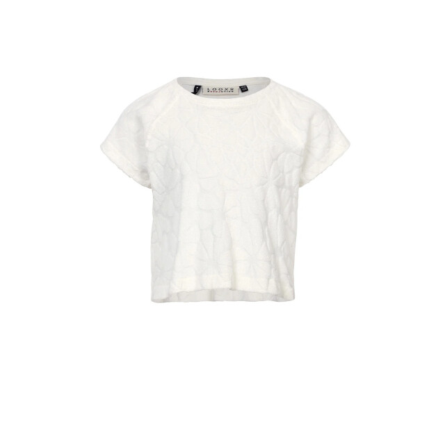 Looxs Revolution Badstof top flower voor meisjes in de kleur 2513-5380-001 large