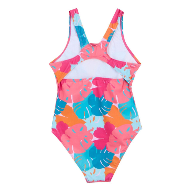 Regatta Meisjes katrisse bladprint eèndelig zwempak UTRG11860_tropical large