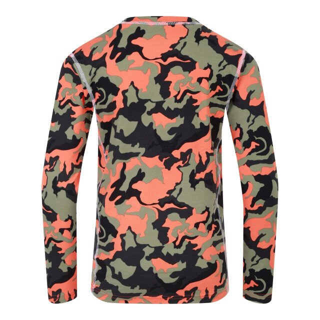 Dare2b Kinderen/kids pow ii camo base layer set UTRG11083_orangerust large