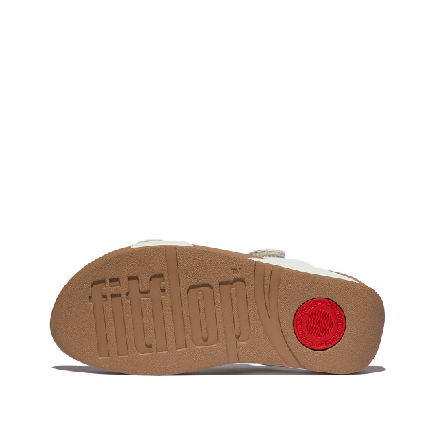 FitFlop Lulu adjustable leather slides FV6 large