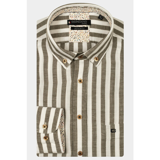 Giordano Casual hemd lange mouw ivy long sleeve button down l 517100/70 188852 large