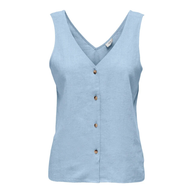 Jacqueline de Yong Say s/l linen v-neck top 15317387 large