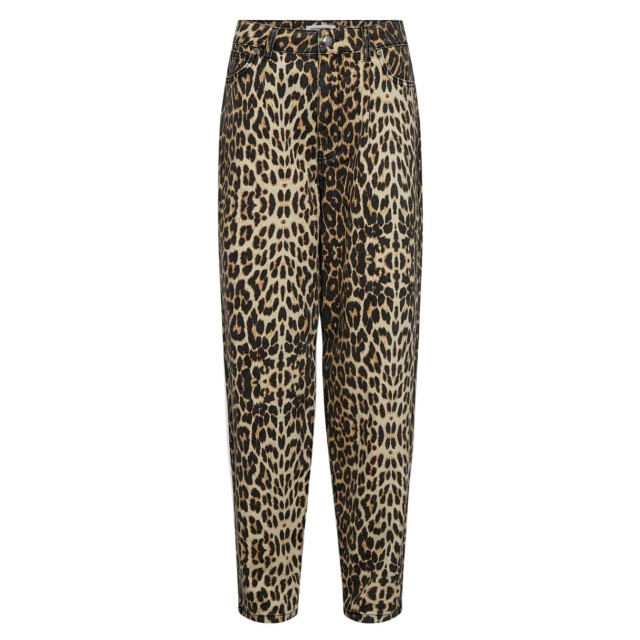 Co'Couture Leocc pleat ll pant luipaard 9425418060104 large