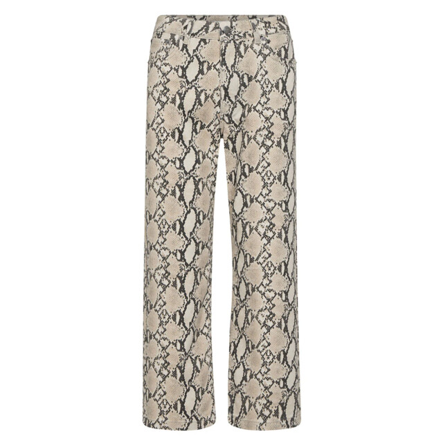Co'Couture Snakecc broek crop ll pant bone 9425389814088 large