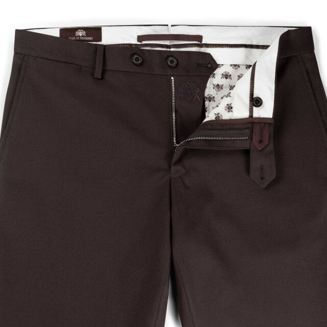 Circle of Gentlemen Nevada flatfront comfortabele chino met stretch 244-61001-860- large