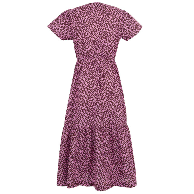 Regatta Dames orla kiely jasmine bloemen gestreepte midi jurk UTRG11616_lilac large