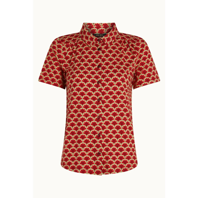 King Louie 09458 maisie blouse touche red 09458 large