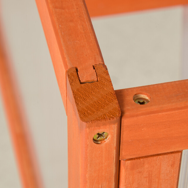 4goodz Outsunny mini-kas met afdekking, weerbestendig, van hout 3173657 large