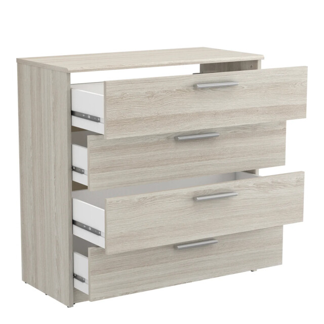 CaliCosy Ladenkast 4 laden l79,6 cm, lichte houten afwerking pricy 2929915 large