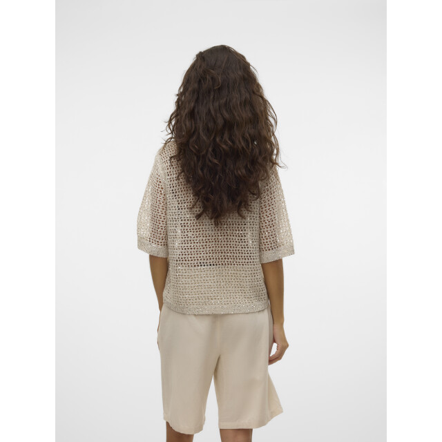 Vero Moda Vmleilani glitter 2/4 poloneck card 10327753 large