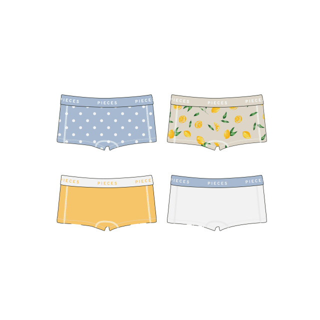 Pieces Pclogo lady 4 pack bc 17156060 large