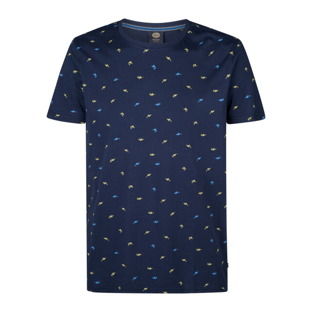 Petrol Industries Men t-shirt ss aop M-1050-TSR687 large