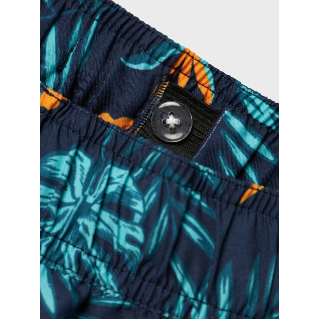 Name It Jongens zwemshorts nkmzaba bladeren/bloemenprint 13226651-Gebloemd large