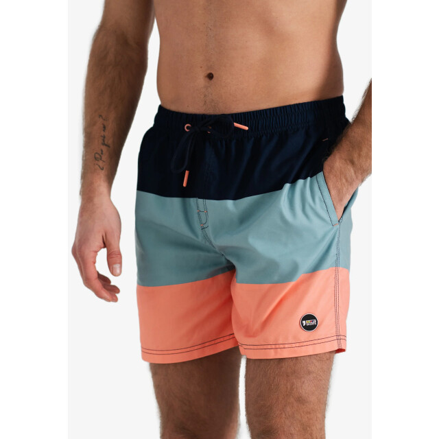 Happy Shorts Heren zwemshort colorblock print HS-SW-1141 large