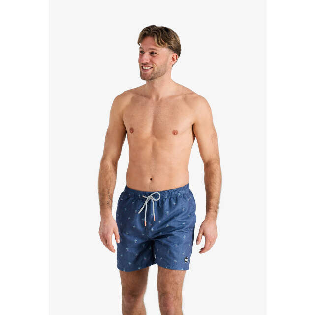 Happy Shorts Heren zwemshort palmbomen donker print HS-SW-1143 large