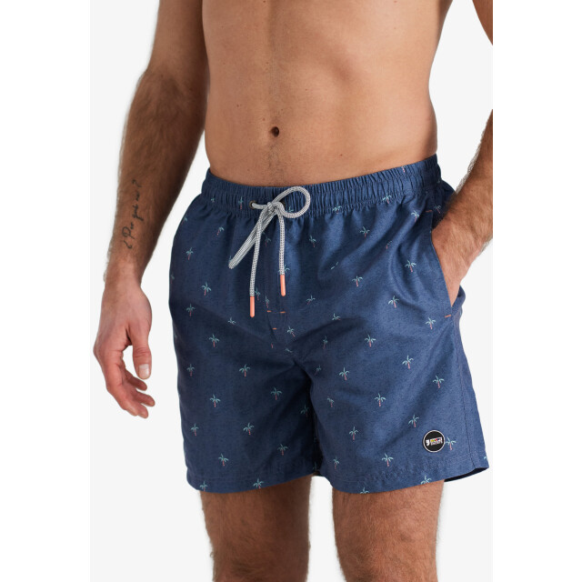 Happy Shorts Heren zwemshort palmbomen donker print HS-SW-1143 large