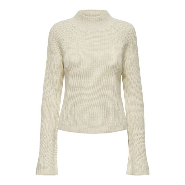 Jacqueline de Yong Jdyjusty tine ls hn slit pull knt ecru 4219.03.0116 large