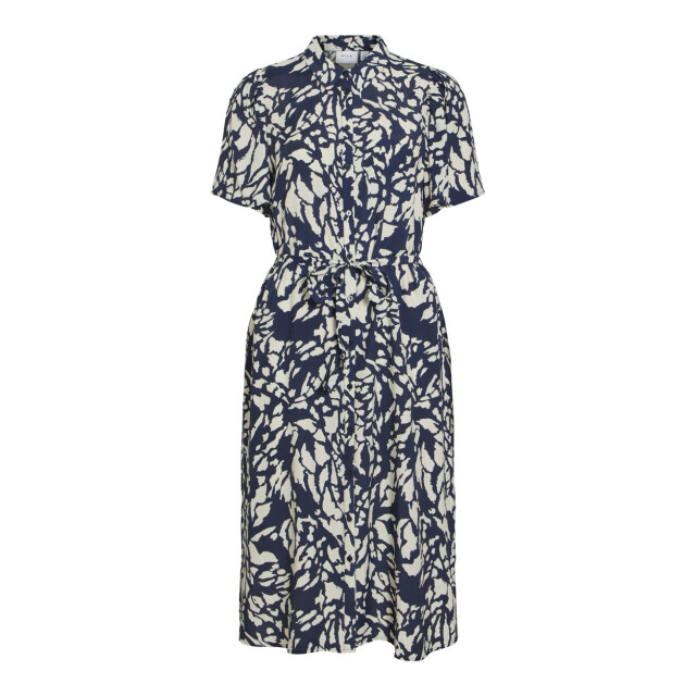 Vila Vilullu ss knee shirt dress dessin 4429.39.0003 large