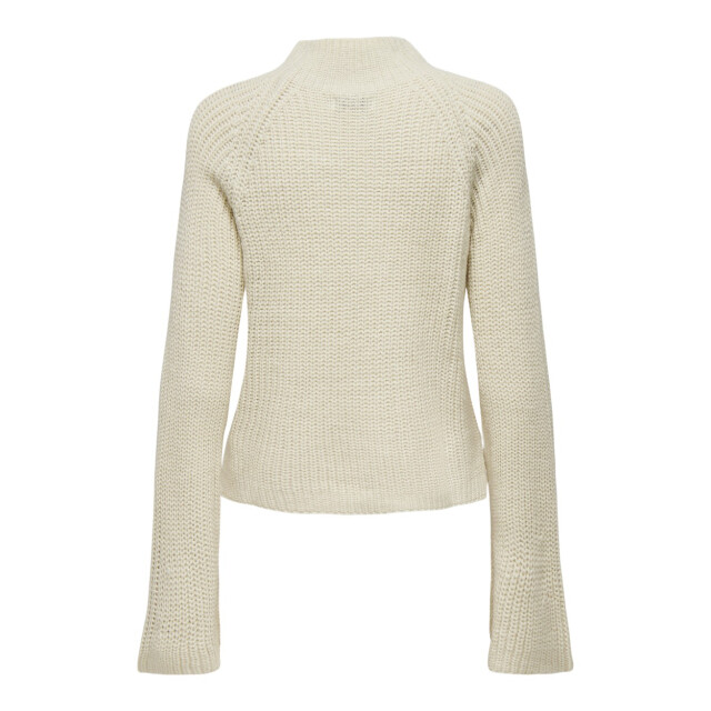Jacqueline de Yong Jdyjusty tine ls hn slit pull knt ecru 4219.03.0116 large
