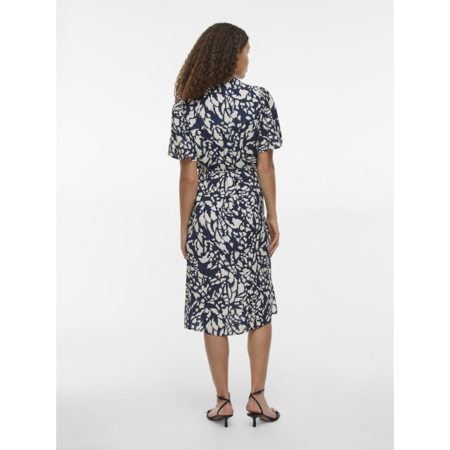Vila Vilullu ss knee shirt dress dessin 4429.39.0003 large