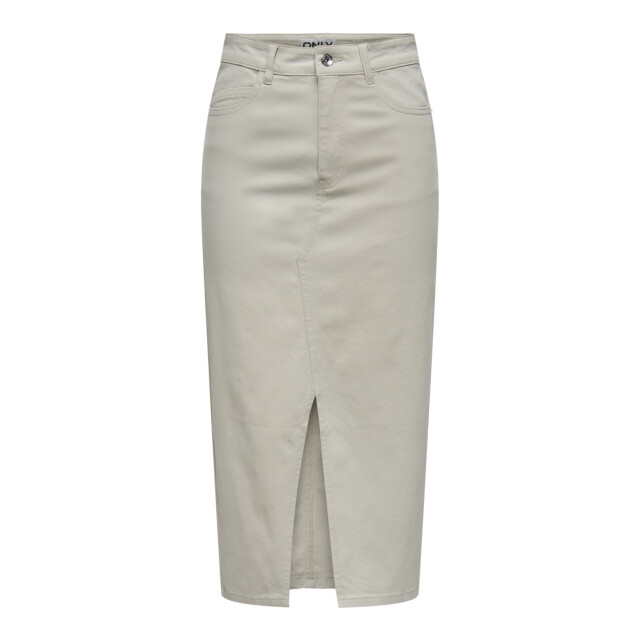 Only Onllola hw long slit skirt cc pnt beige 4489.05.0011 large