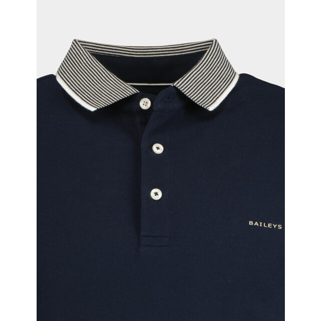 Baileys Polo korte mouw poloshirt solid pique 515236/60 188179 large