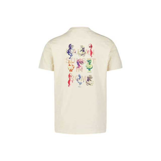 No Excess T-shirt crewneck slub placed prints offwhite 27350309-011 large