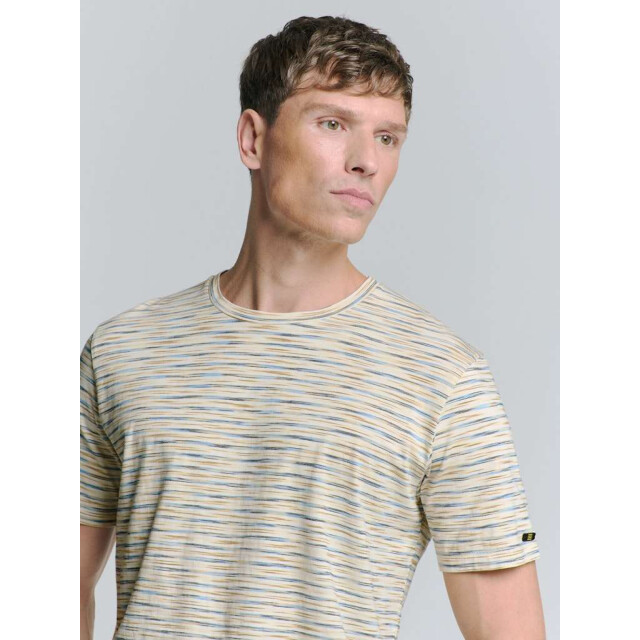 No Excess T-shirt crewneck multi coloured mel offwhite 27350303-011 large