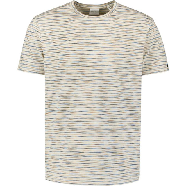 No Excess T-shirt crewneck multi coloured mel offwhite 27350303-011 large