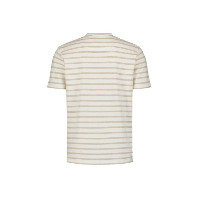 No Excess T-shirt crewneck jacquard stripes offwhite 27350304-011 large