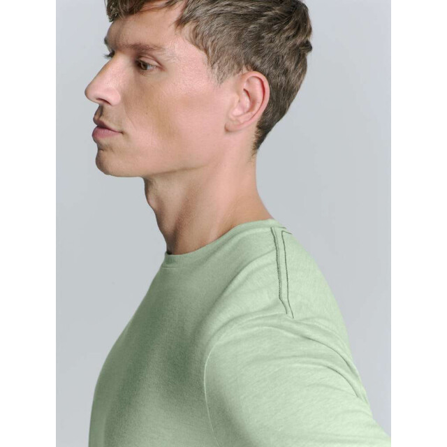 No Excess T-shirt crewneck melange mint 27340262SN-058 large