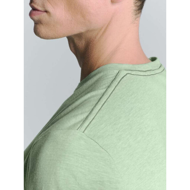 No Excess T-shirt crewneck melange mint 27340262SN-058 large